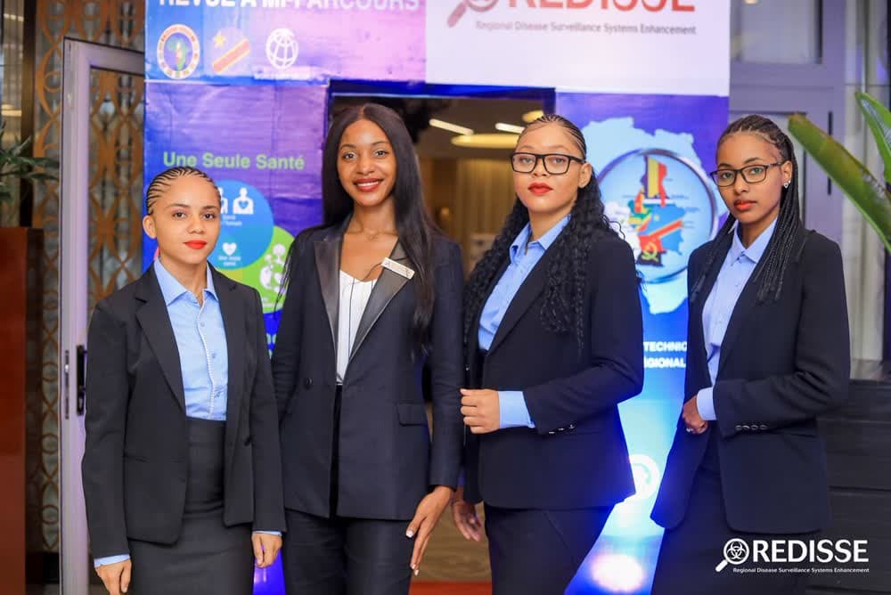 Hôtesses Hope Agency à l'événement Banque Mondiale en RDC